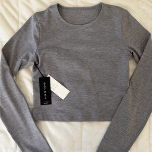Aritzia Golden New With Tags Medium Heather Dover Grey $58 Retail | SOLD OUT!